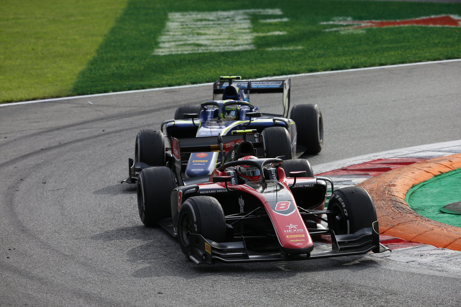 Russell came from behind to beat Norris to the F2 title