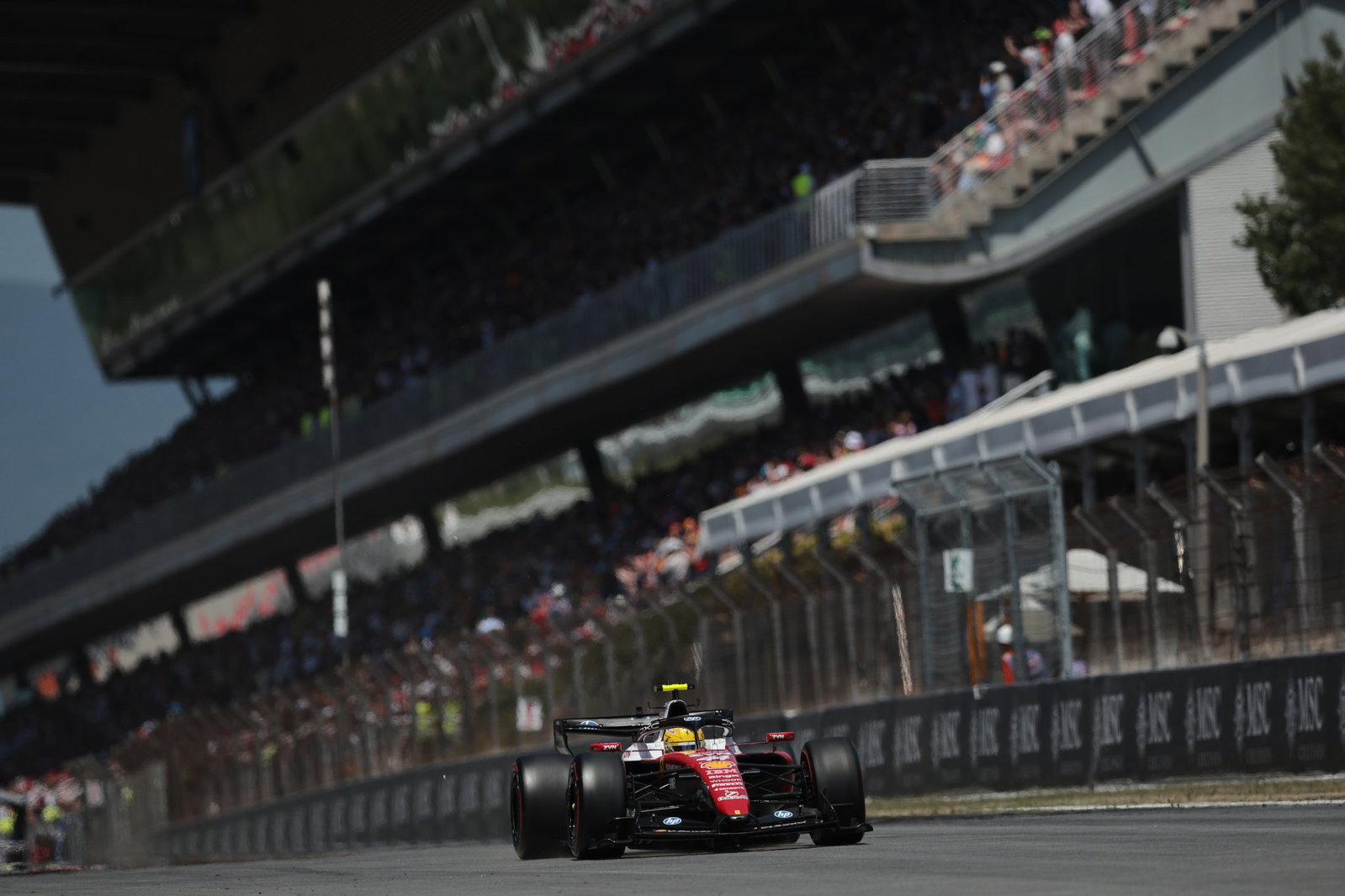 Nobody could match Hamilton's pace on Sunday