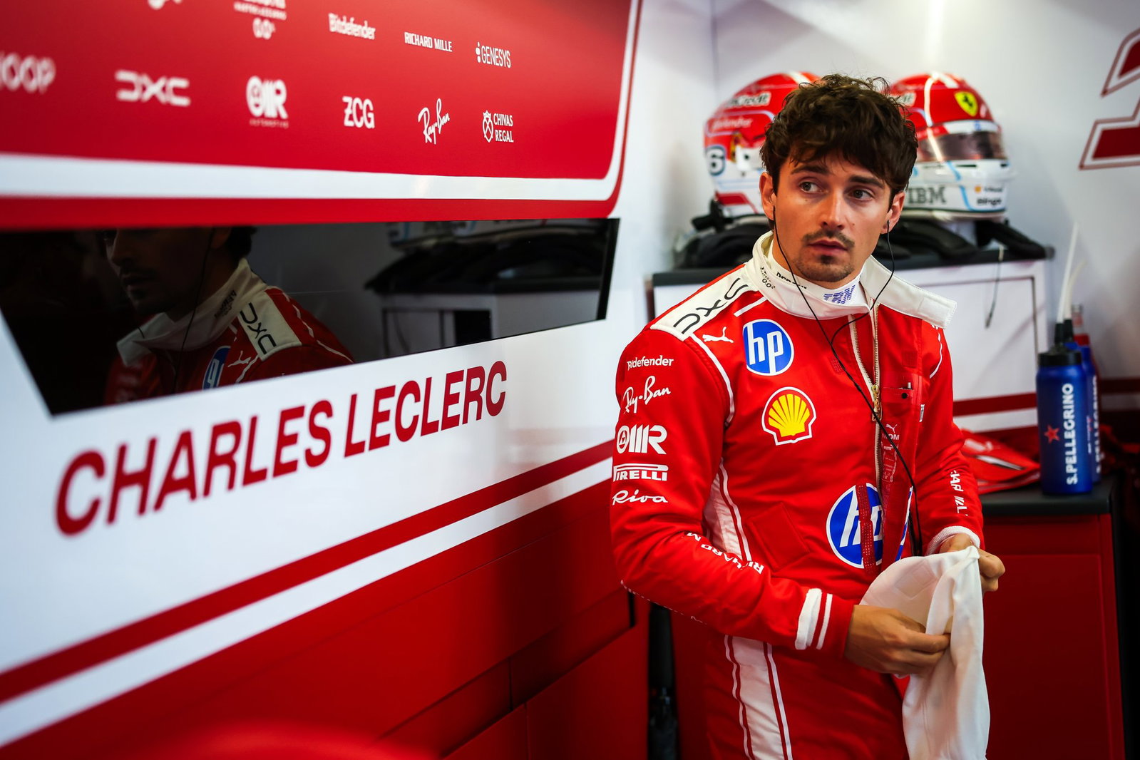 Leclerc has signed a fresh contract with Ferrari 