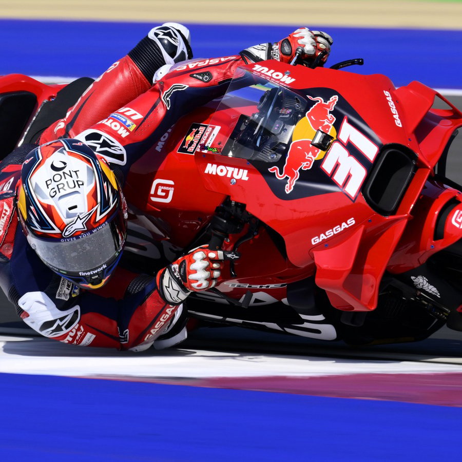 Pedro Acosta, MotoGP debut, Qatar 2024.