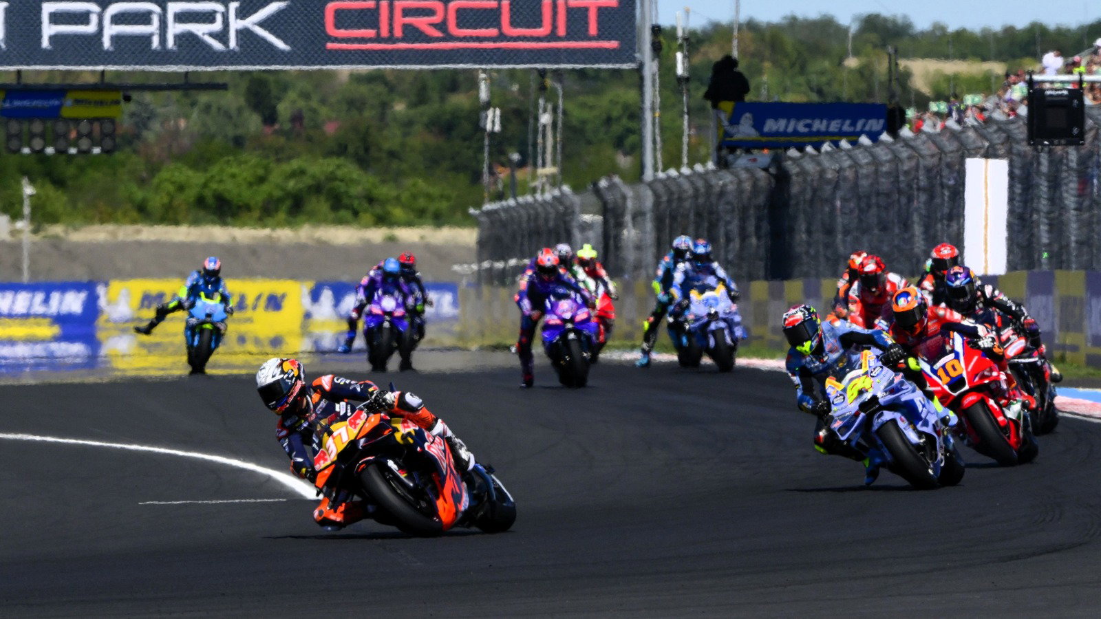 Pedro Acosta, 2025 Hungarian MotoGP. 