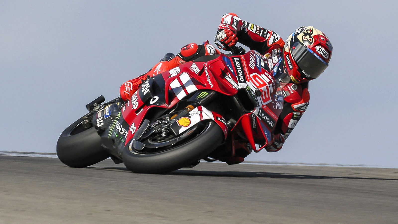 Marc Marquez crash, practice, 2026 US MotoGP.