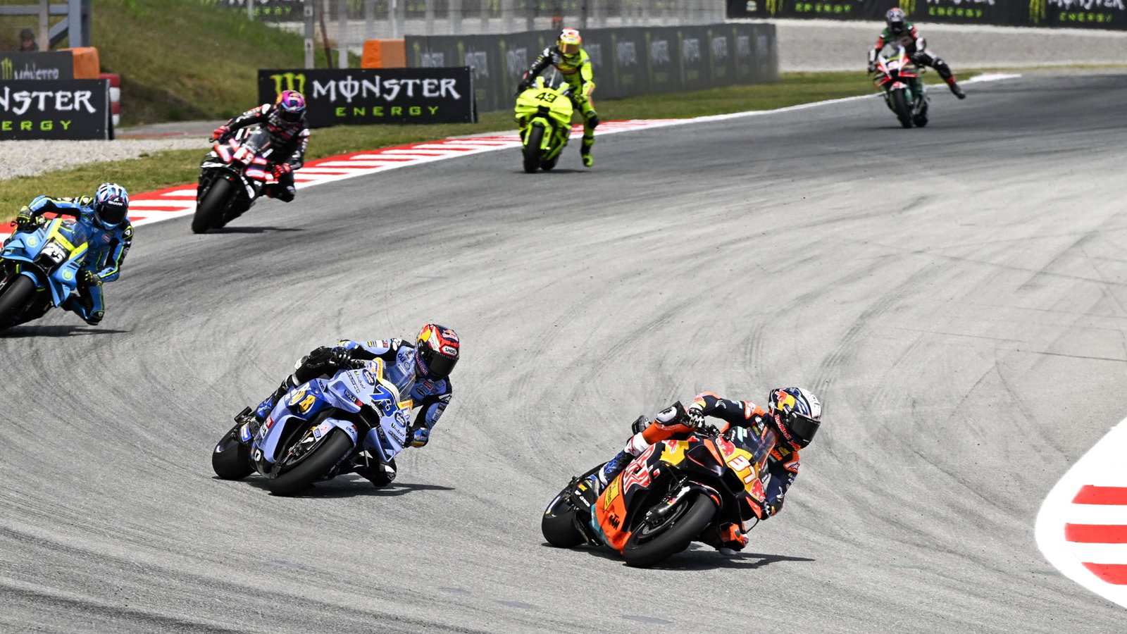 Acosta, Alex Marquez, 2026 Catalunya MotoGP. 