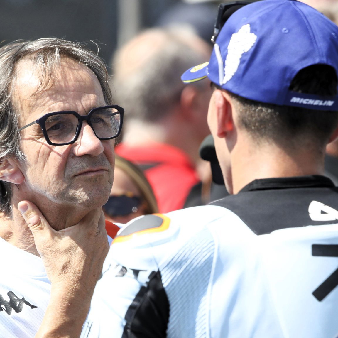 Davide Brivio, Raul Fernandez, 2026 Italian MotoGP Sprint.