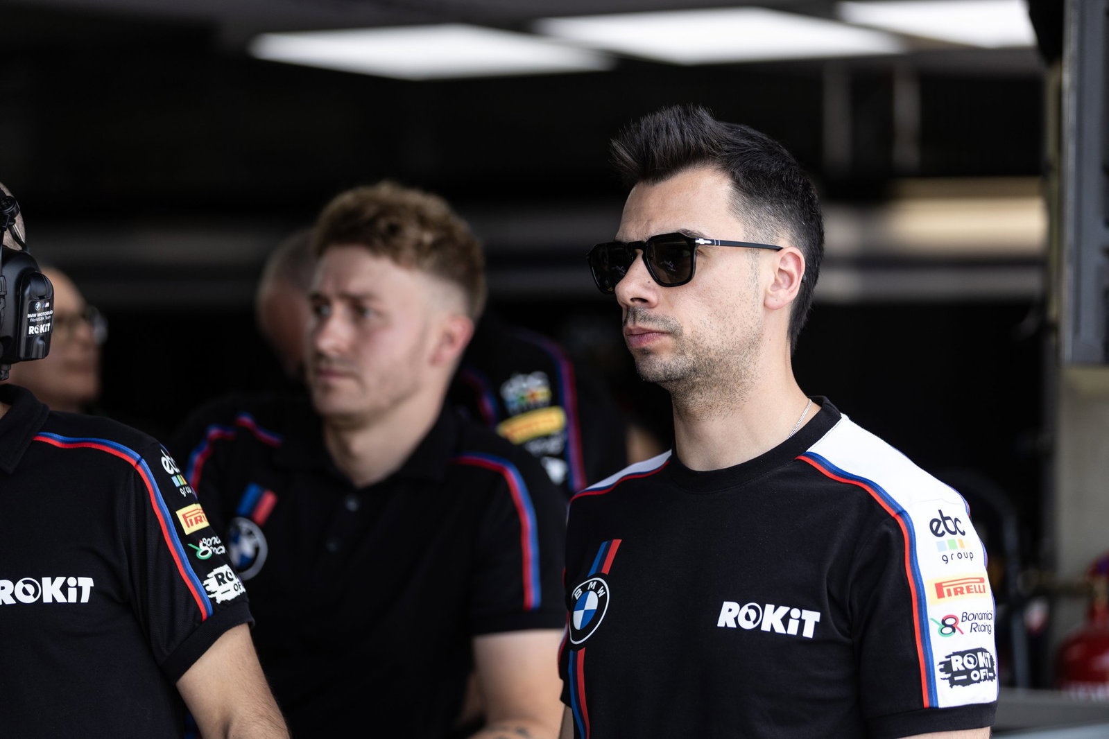 Miguel Oliveira, 2026 Aragon WorldSBK, pit box. Credit: Gold and Goose.