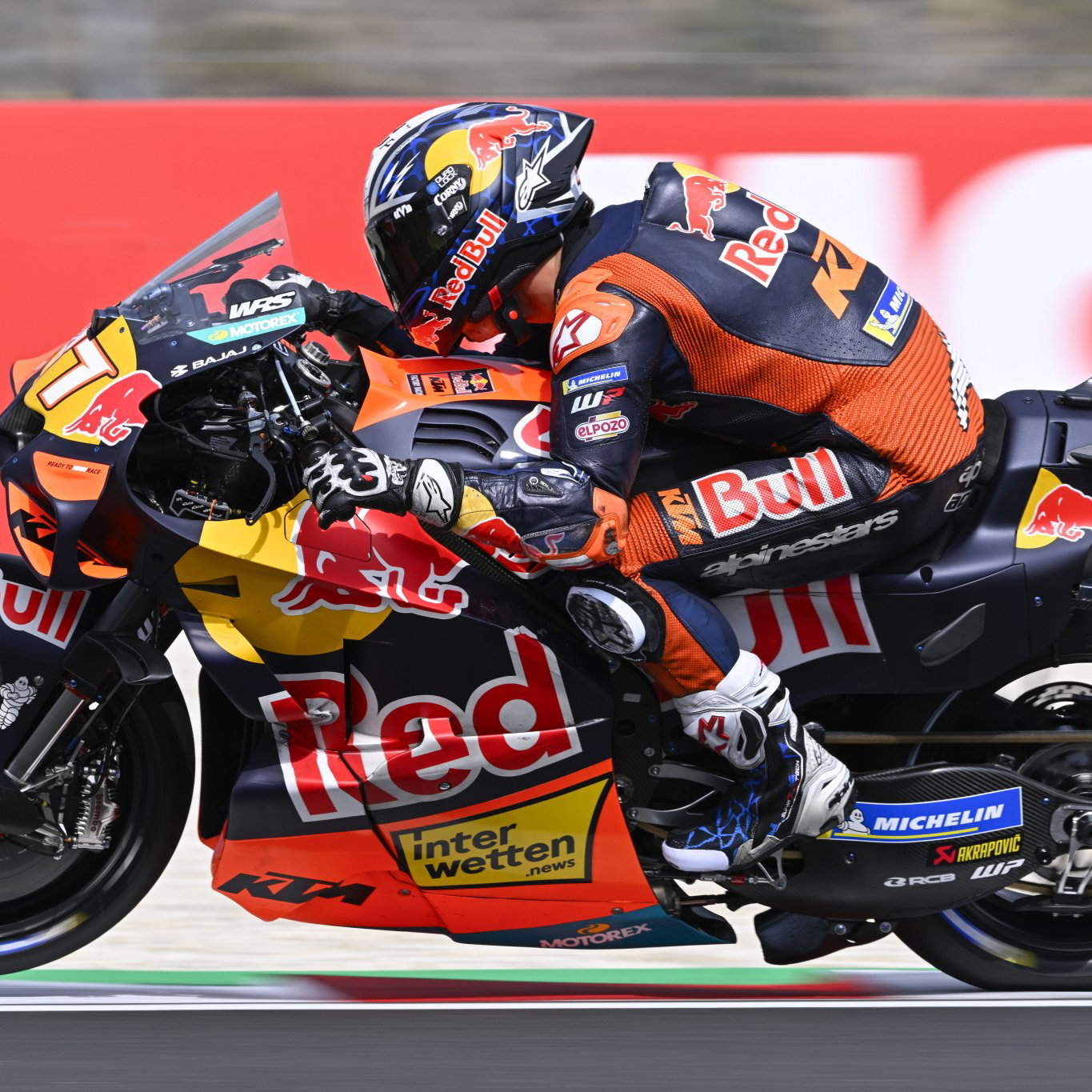 Pedro Acosta, 2026 MotoGP Hungarian Grand Prix. Credit: Gold and Goose.