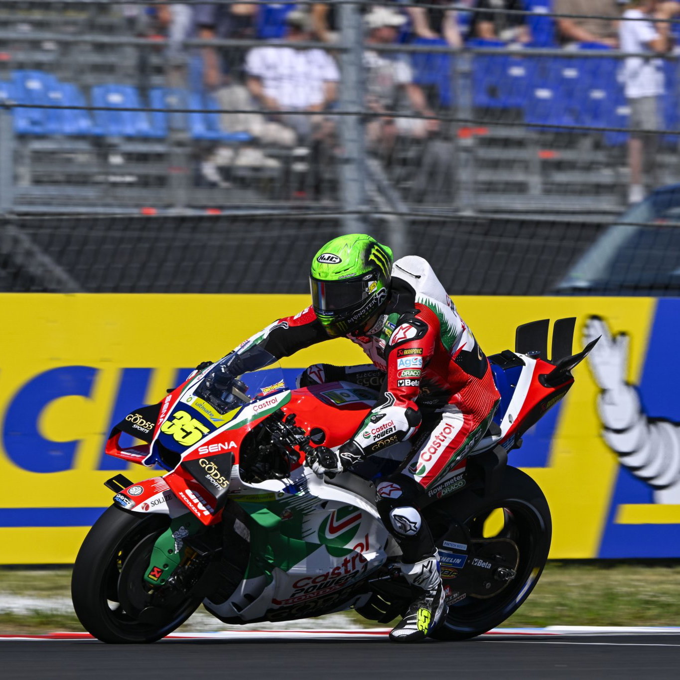 Cal Crutchlow, 2026 MotoGP Hungarian Grand Prix. Credit: Gold and Goose.