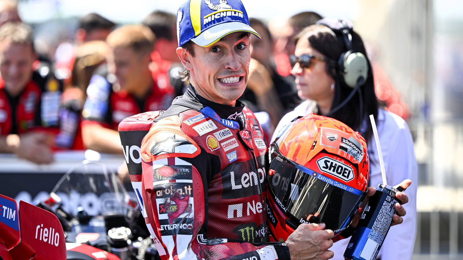 Marc Marquez takes Balaton Park pole despite crashing.
