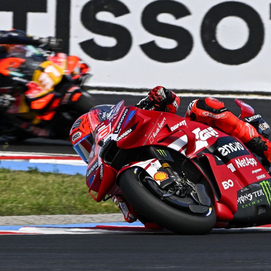 Marc Marquez, Pedro Acosta, Sprint, 2026 Hungarian MotoGP.