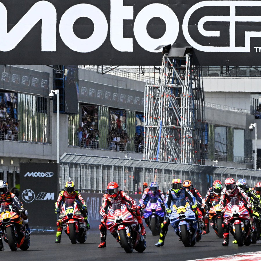 Start, 2026 Hungarian MotoGP. 