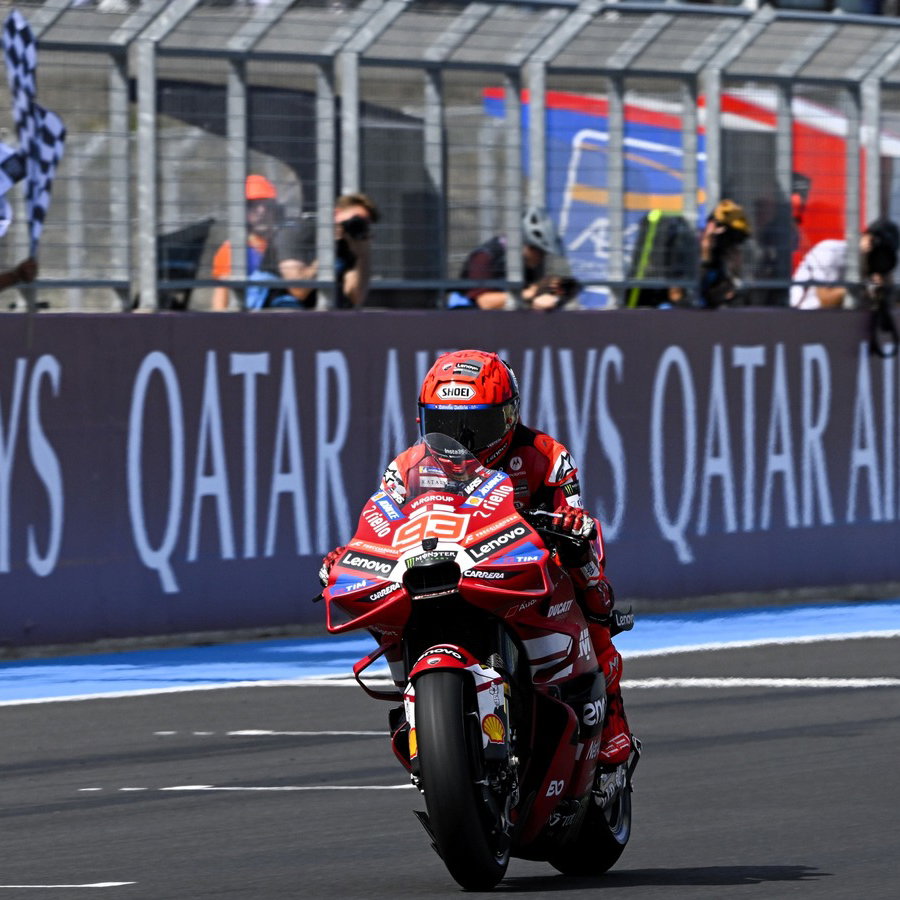 Marc Marquez wins Sprint, 2026 Hungarian MotoGP. 