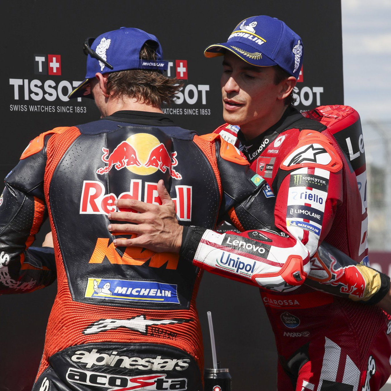 Pedro Acosta, Marc Marquez, 2026 Hungary MotoGP