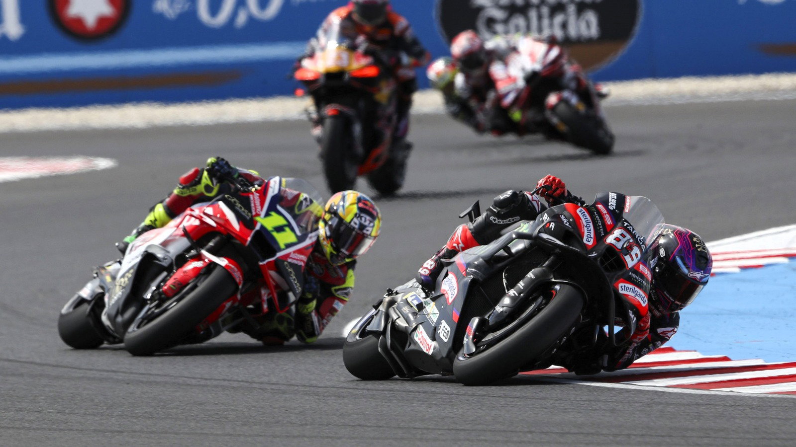 Martin, Moreira, 2026 Hungarian MotoGP.