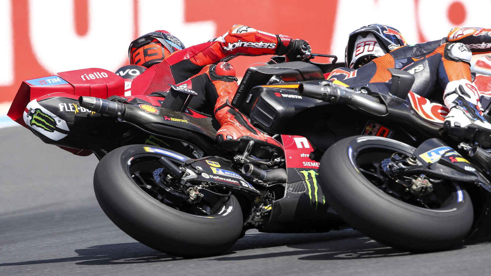 Marc Marquez, Pedro Acosta, 2026 Hungarian MotoGP.