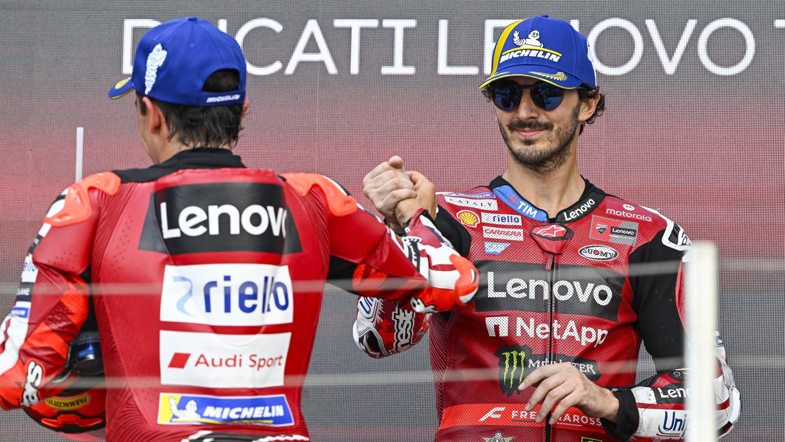 Marc Marquez, Pecco Bagnaia, 2026 Hungarian MotoGP. 