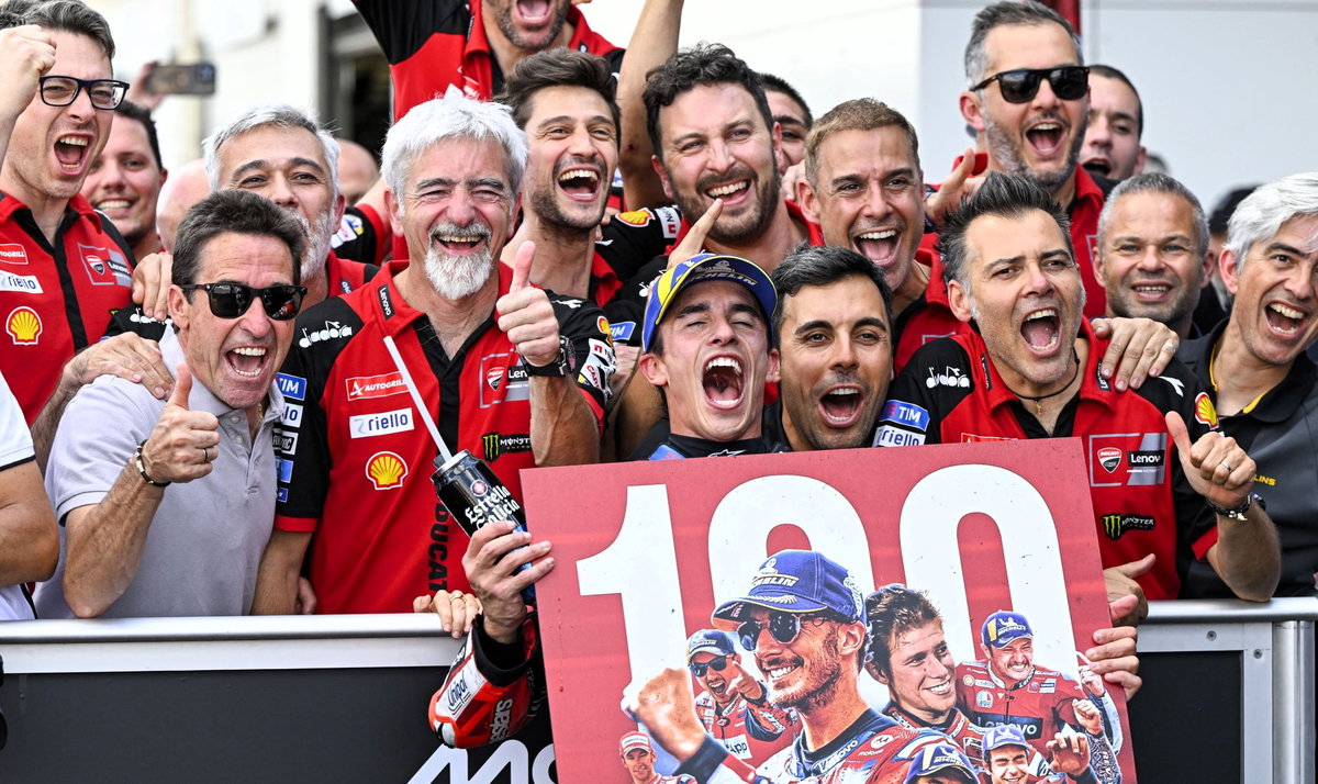 Gigi Dall’Igna “emotionally exhausted” after Marc Marquez’s milestone MotoGP win
