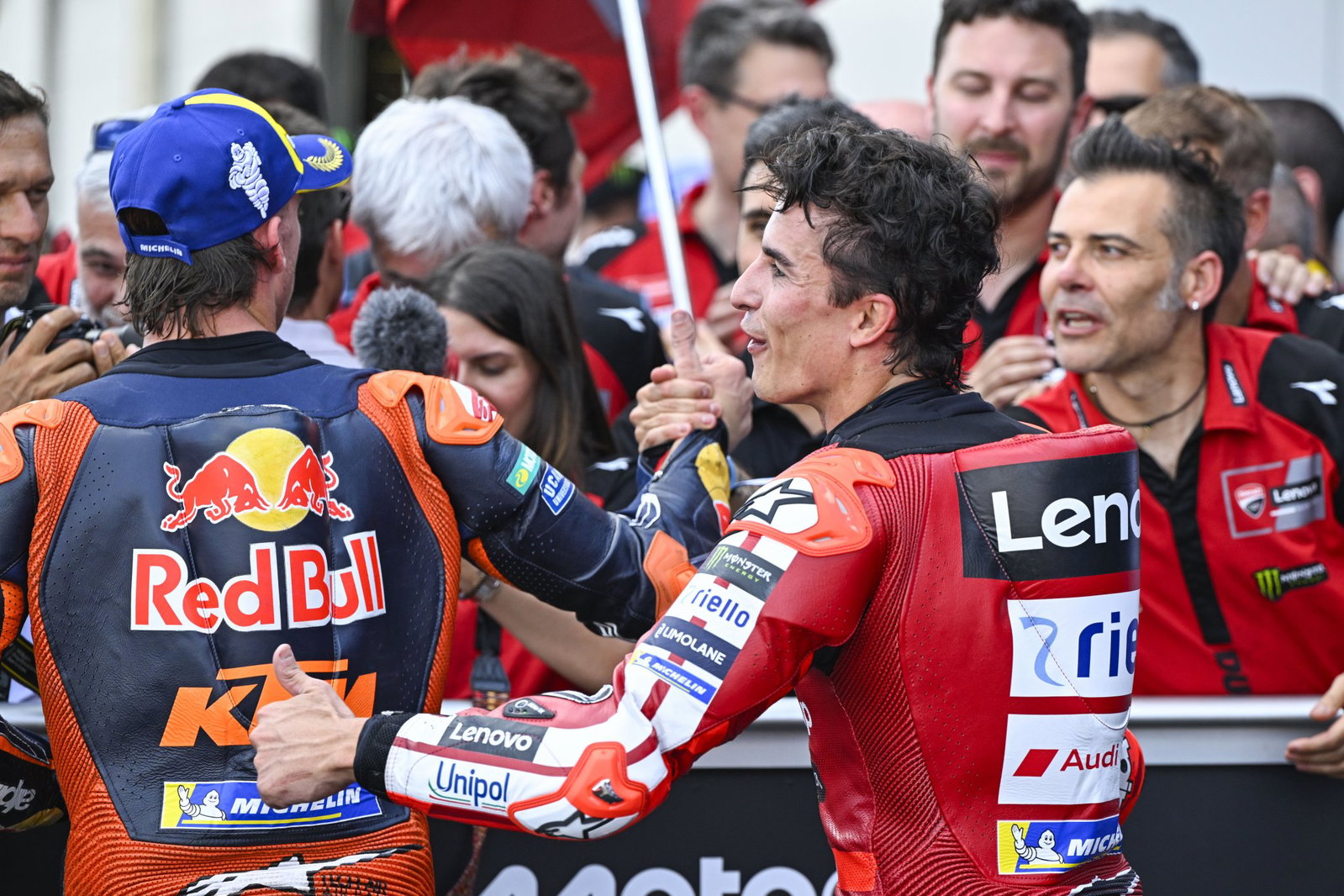 Marc Marquez, Pedro Acosta, 2026 Hungary MotoGP