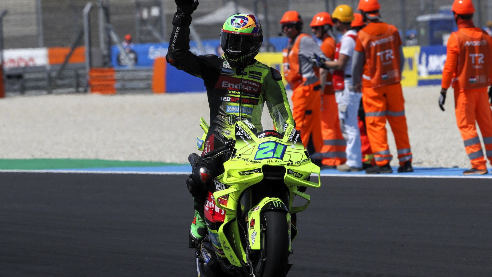 Franco Morbidelli, 2026 Hungarian MotoGP. 