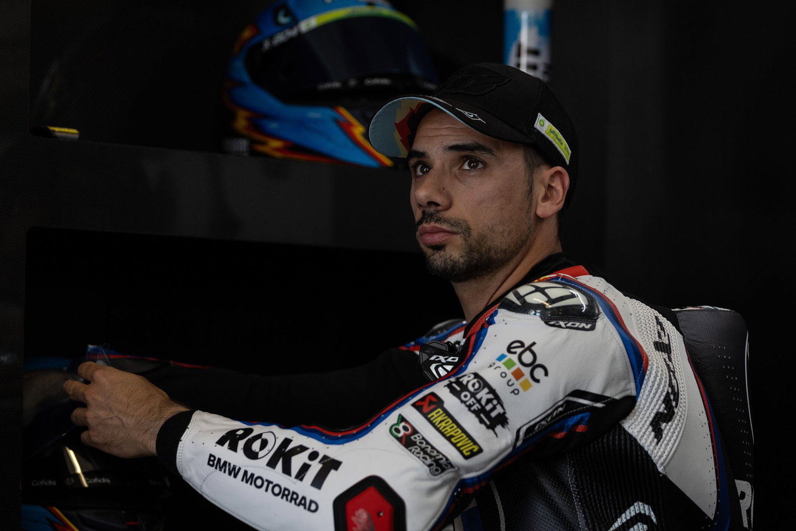 Miguel Oliveira, 2026 Emilia-Romagna WorldSBK, pit box. Credit: Gold and Goose.