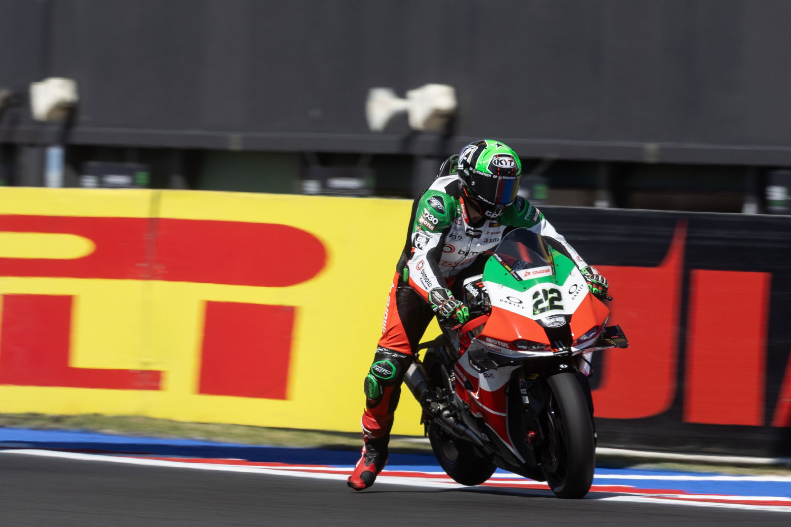 Alex Lowes, 2026 Emilia-Romagna WorldSBK. Credit: Gold and Goose.