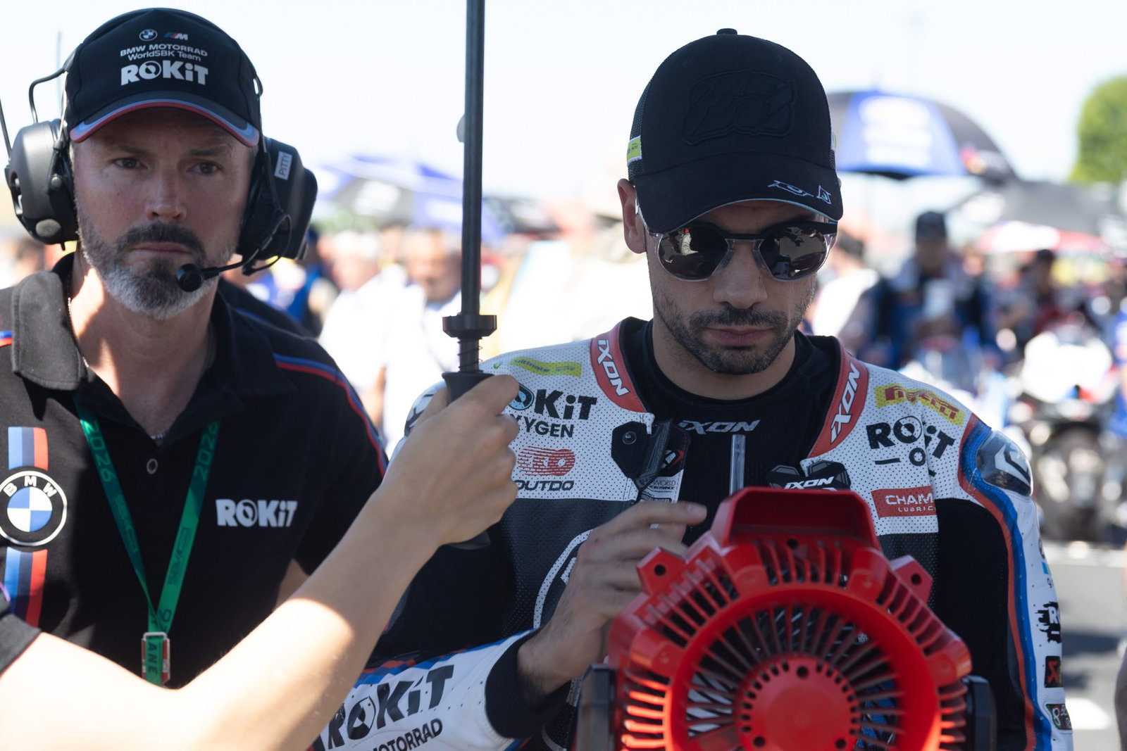 Miguel Oliveira, 2026 Emilia-Romagna WorldSBK, grid. Credit: Gold and Goose.