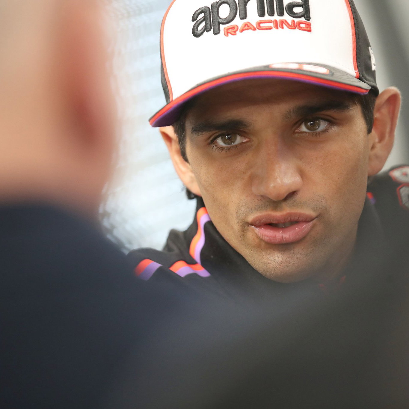 Jorge Martin speaks to the media ahead of 2026 MotoGP Czech Grand Prix. Credit: Gold and Goose.