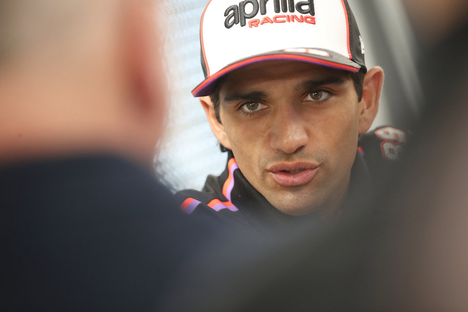 Jorge Martin speaks to the media ahead of 2026 MotoGP Czech Grand Prix. Credit: Gold and Goose.