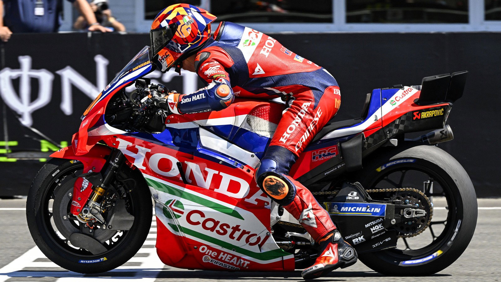 Luca Marini, Start. 