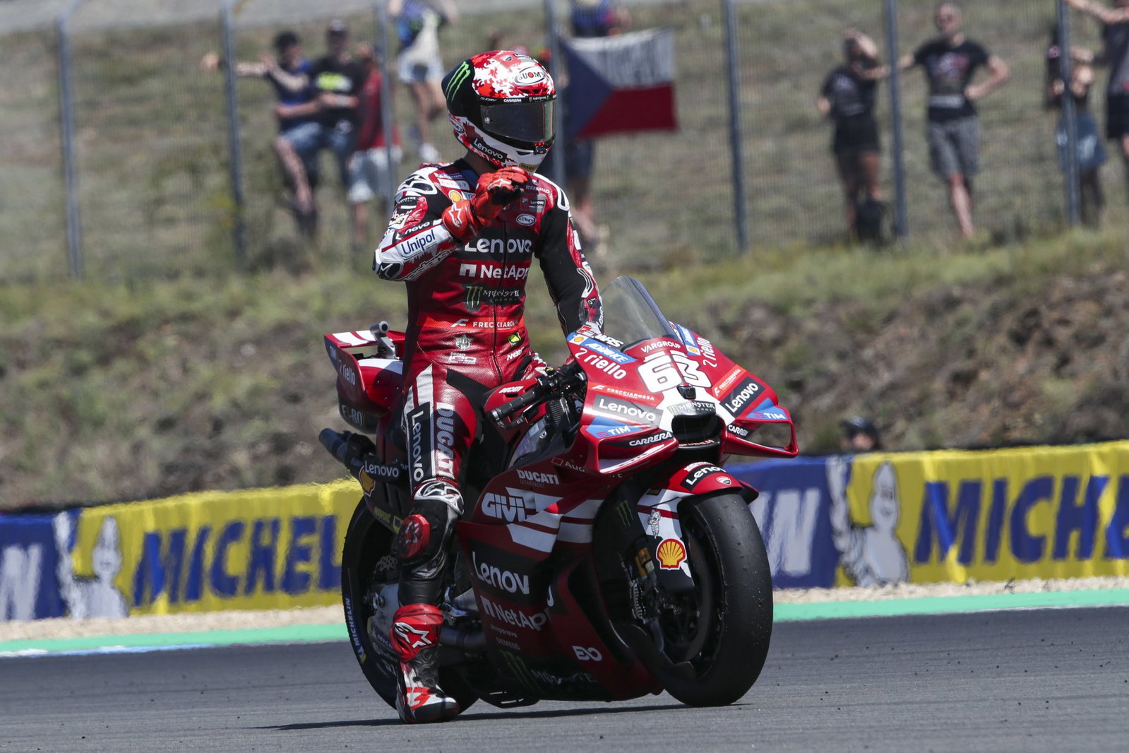 Francesco Bagnaia, 2026 Czech MotoGP.