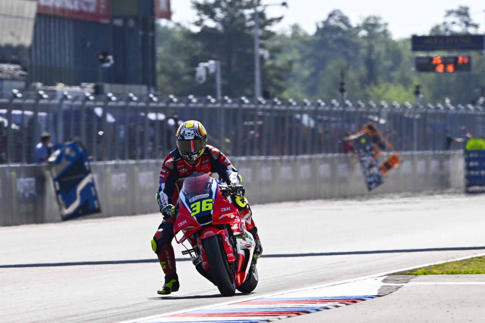 Joan Mir, 2026 MotoGP Czech Grand Prix. Credit: Gold and Goose.