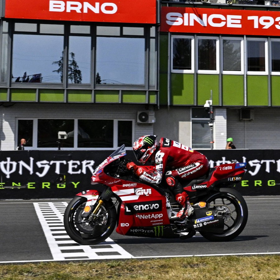 Pecco Bagnaia, Sprint, 2026 Brno MotoGP. 