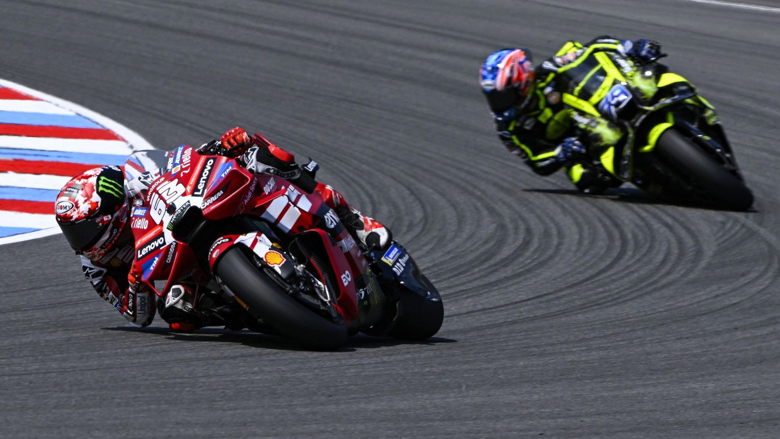 Pecco Bagnaia, Ai Ogura, Sprint, 2026 Brno MotoGP.