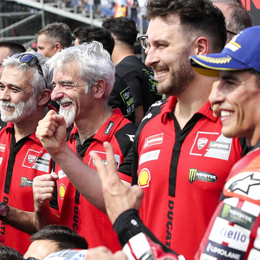 Gigi Dall’Igna, Marc Marquez, Sprint, 2026 Brno MotoGP.
