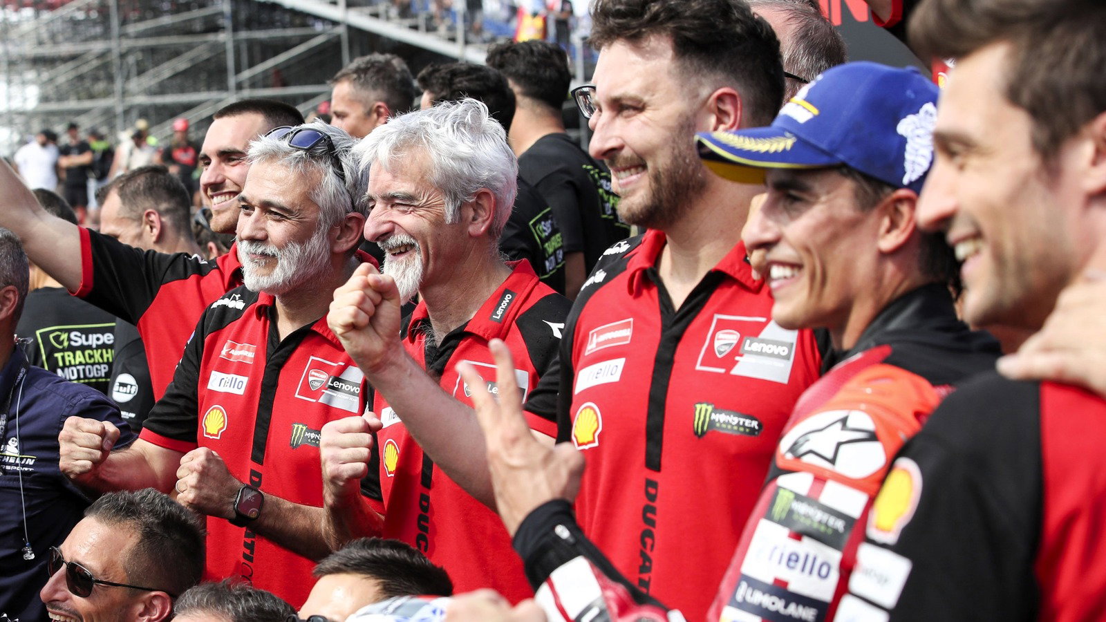 Gigi Dall’Igna, Marc Marquez, Sprint, 2026 Brno MotoGP.