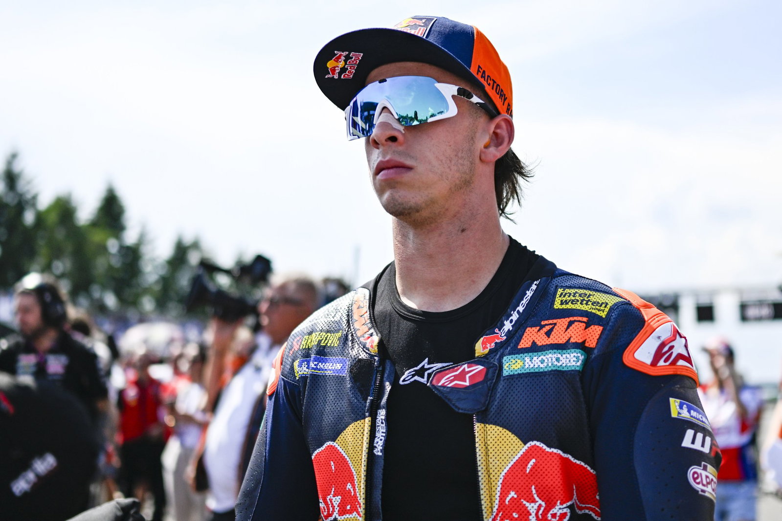 Pedro Acosta, 2026 MotoGP Czech Grand Prix, pre-Sprint. Credit: Gold and Goose.