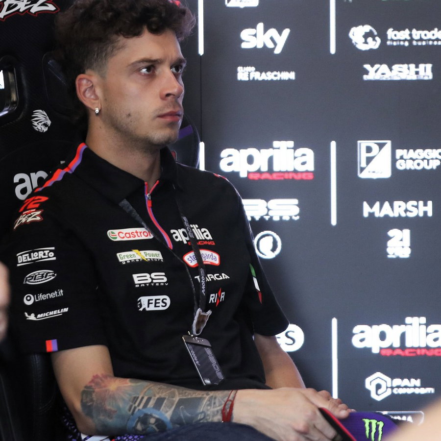Marco Bezzecchi, Sunday, 2026 Brno MotoGP.