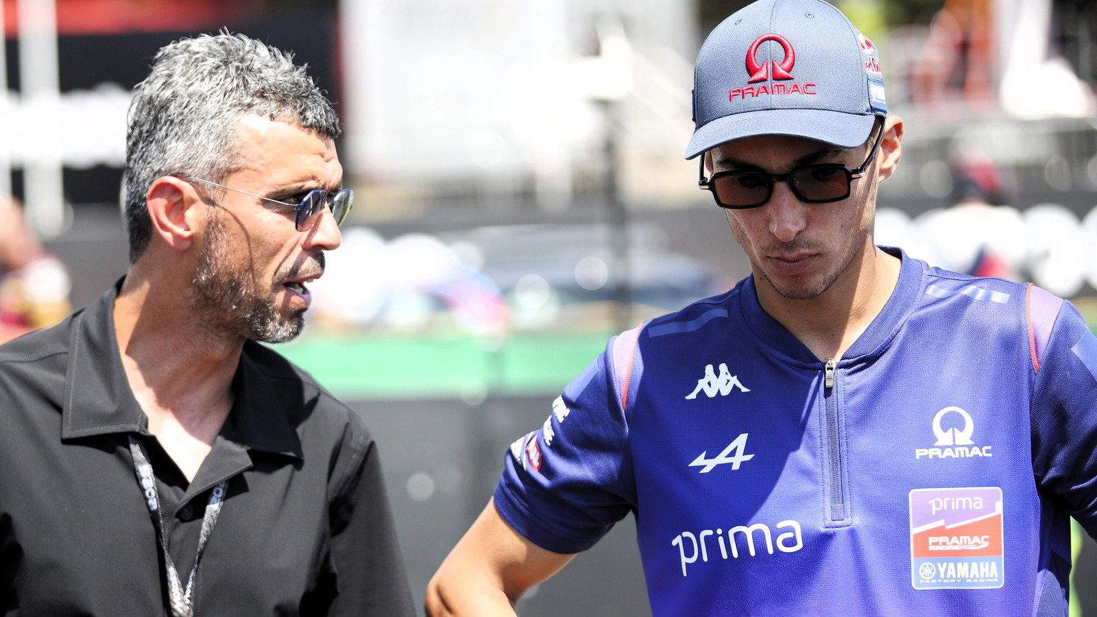 Kenan Sofuoglu and Toprak Razgatlioglu, 2026 Brno MotoGP. 