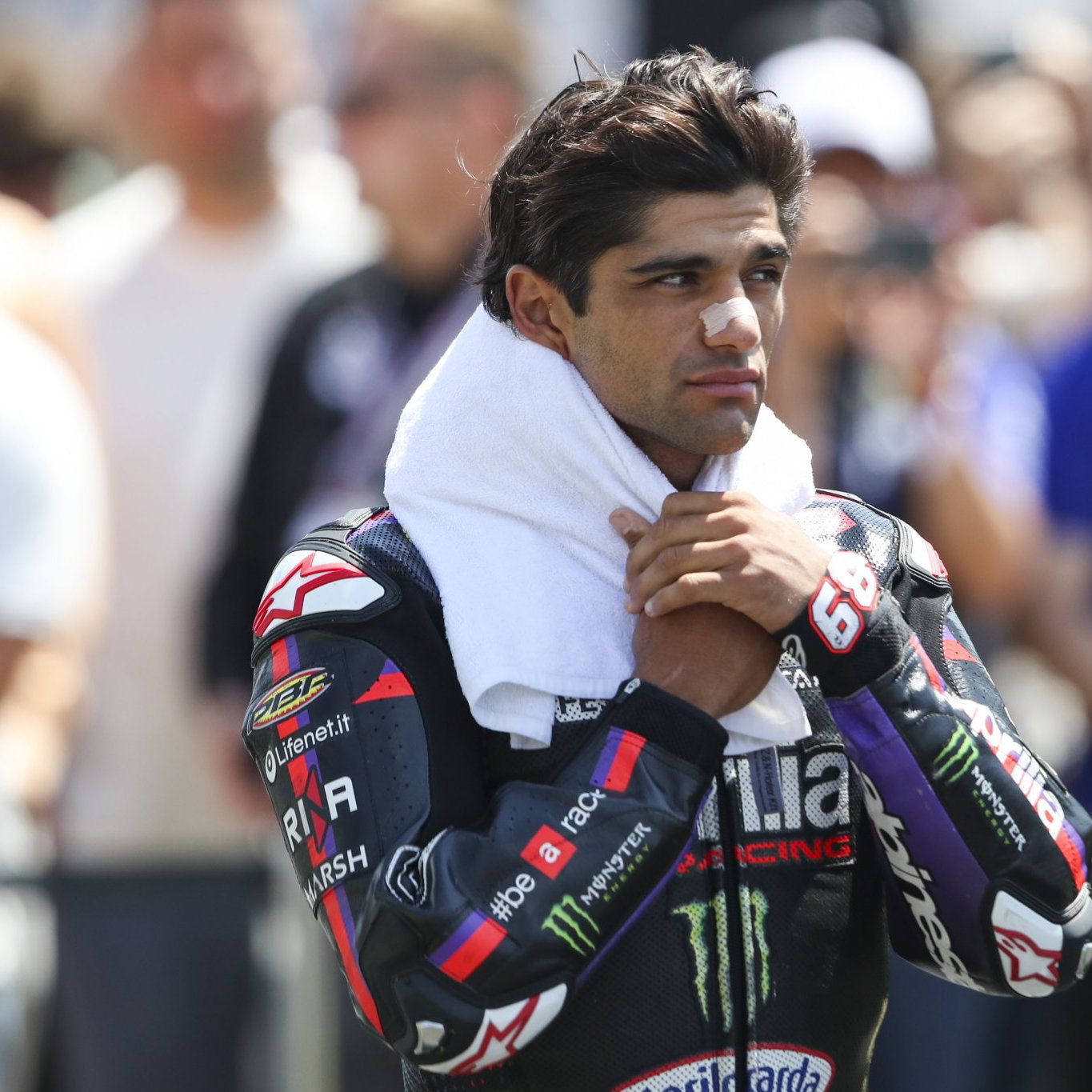 Jorge Martin, 2026 MotoGP Czech Grand Prix, pre-race. Credit: Gold and Goose.