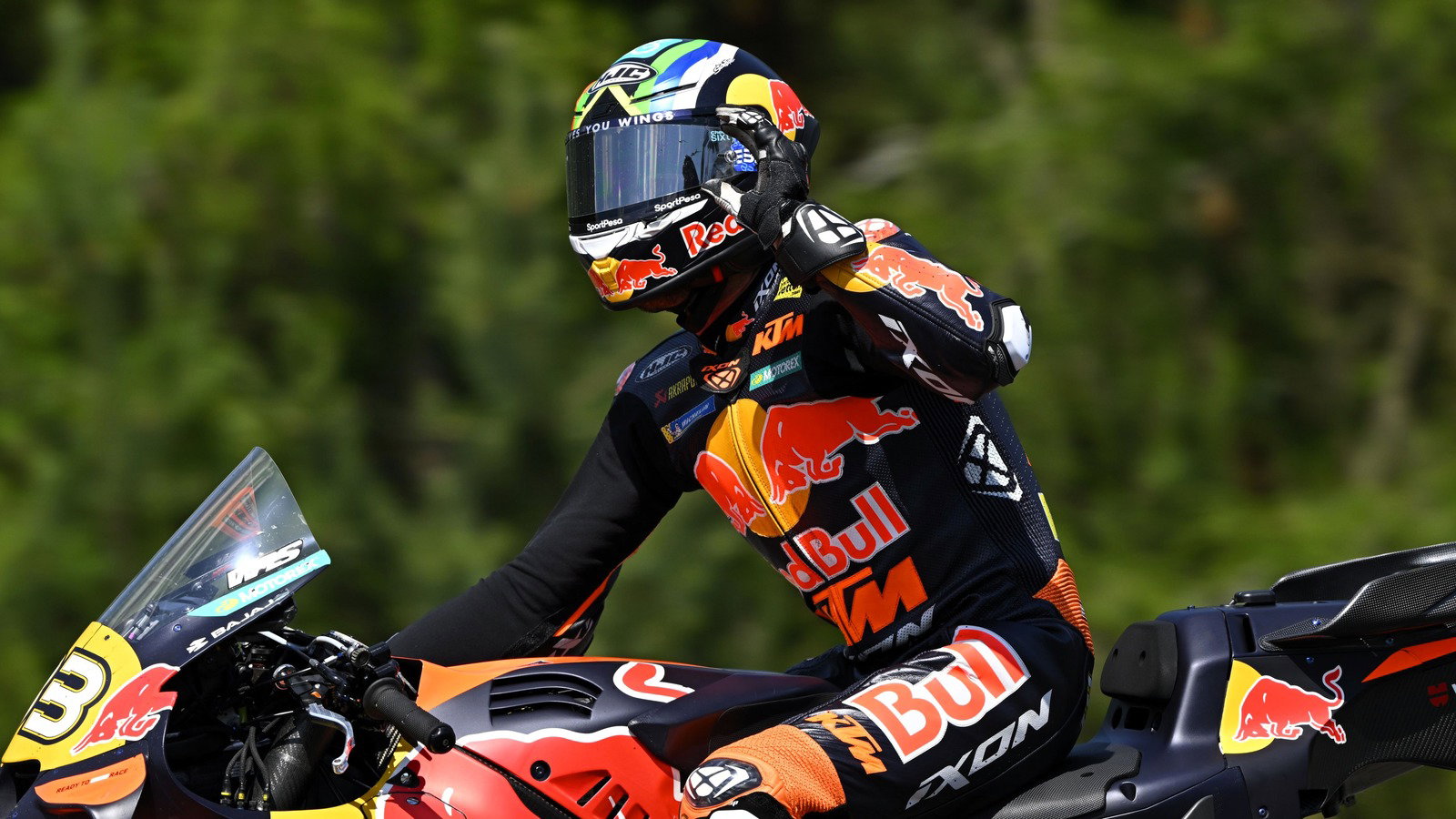 Brad Binder, Czech MotoGP at Brno. 