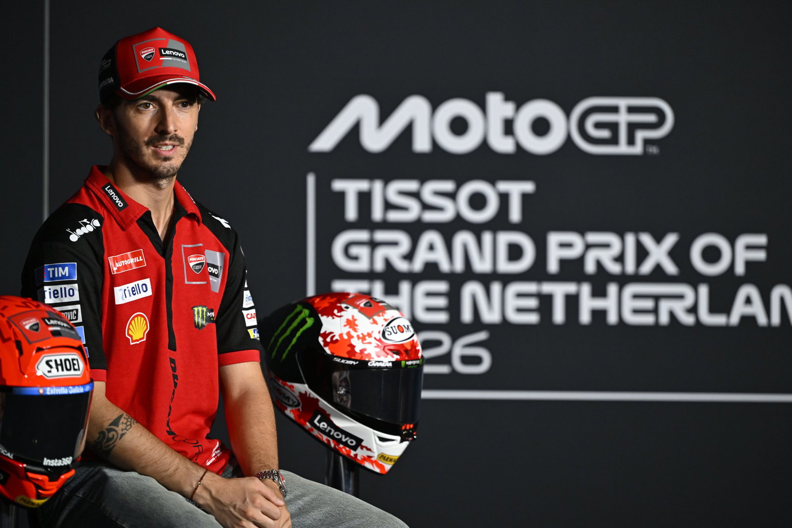 Pecco Bagnaia, Ducati Corse, 2026 Dutch MotoGP