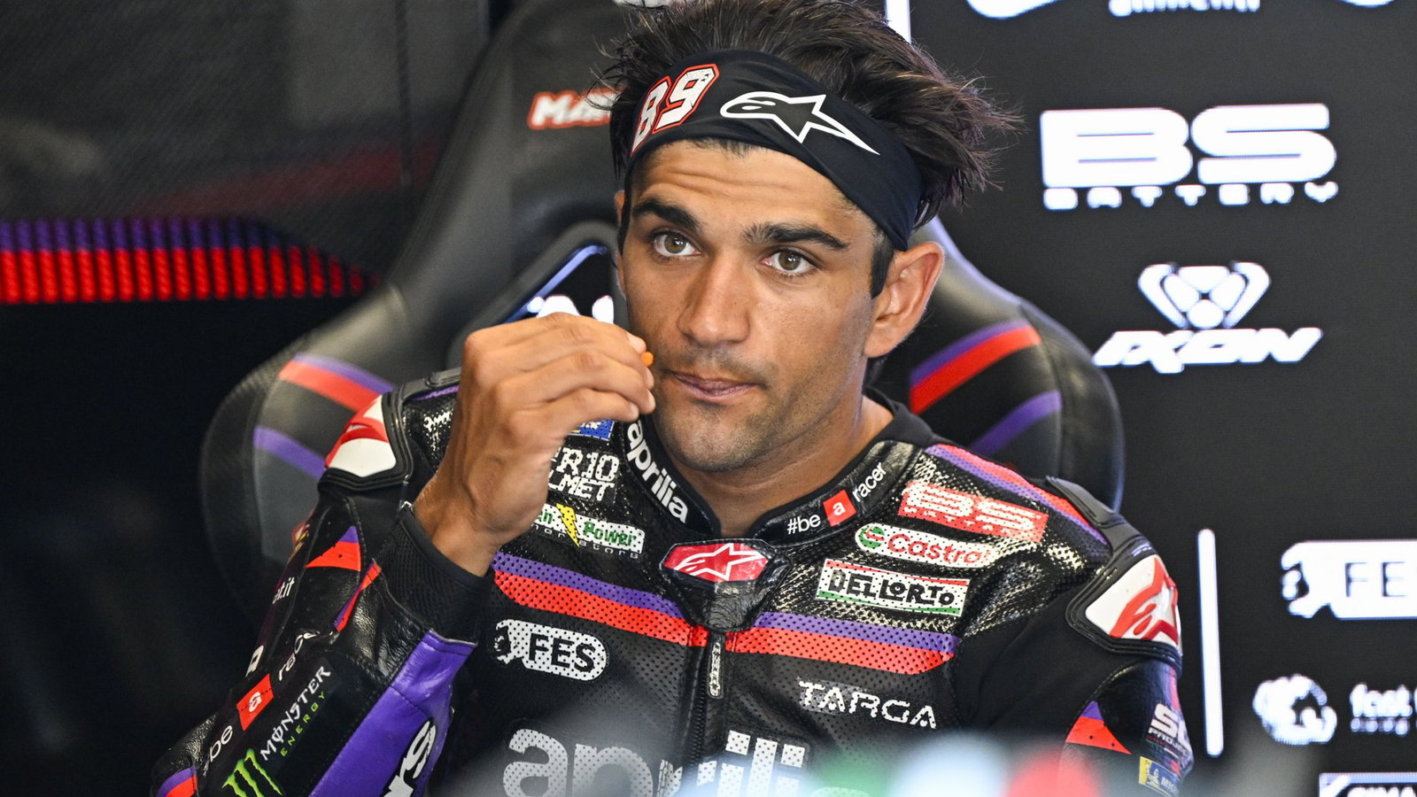 Jorge Martin, 2026 MotoGP Dutch Grand Prix, pit box. Credit: Gold and Goose.