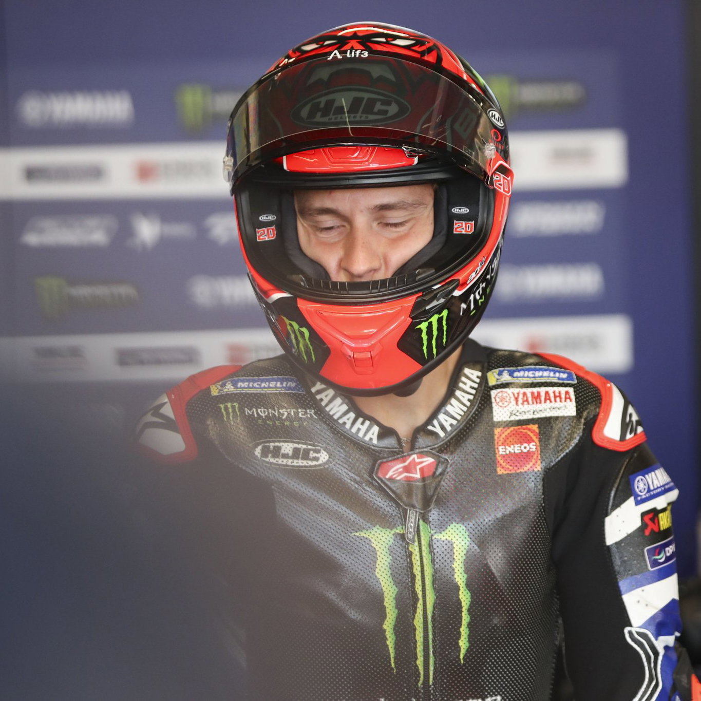 Fabio Quartararo, 2026 MotoGP Dutch Grand Prix, pit box. Credit: Gold and Goose.
