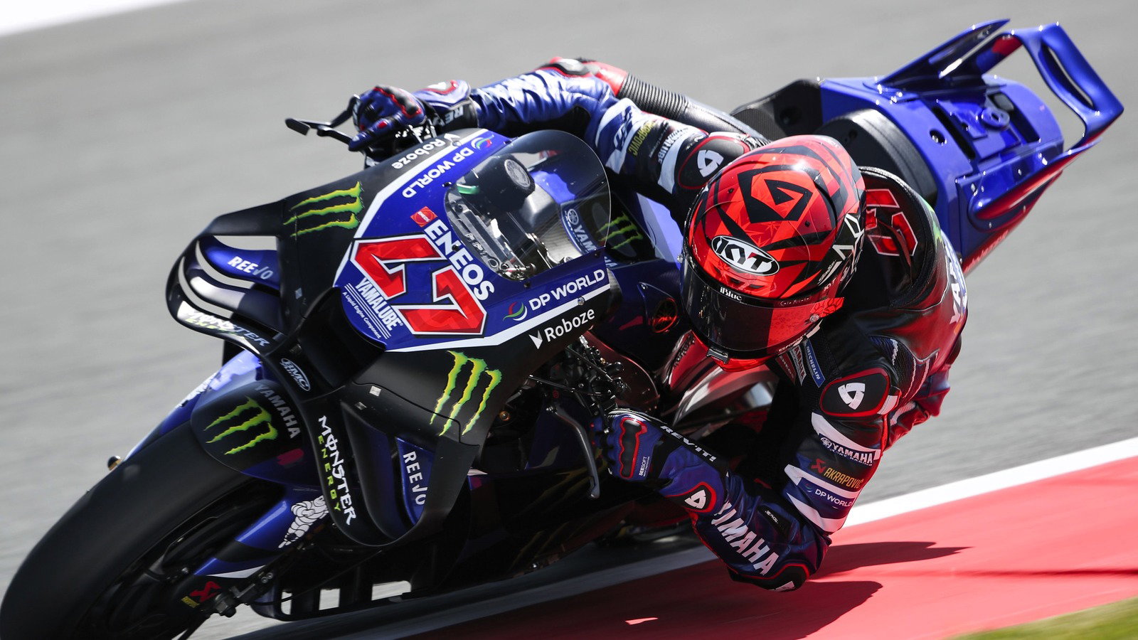 Augusto Fernandez with new Yamaha aero, 2026 Assen MotoGP. 