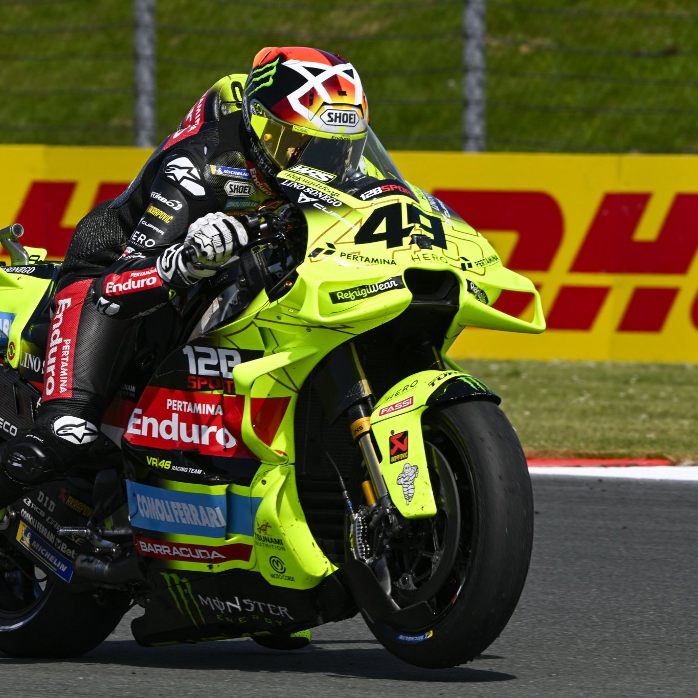 Fabio Di Giannantonio, 2026 MotoGP Dutch Grand Prix, practice start. Credit: Gold and Goose.