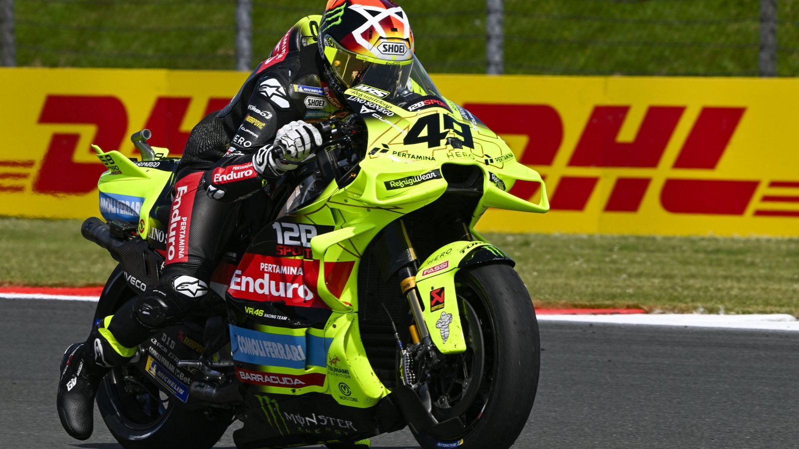 Fabio Di Giannantonio, 2026 MotoGP Dutch Grand Prix, practice start. Credit: Gold and Goose.