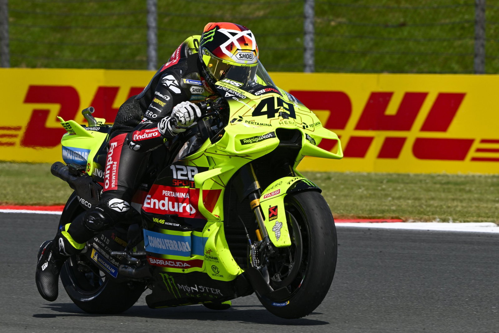 Fabio Di Giannantonio, 2026 MotoGP Dutch Grand Prix, practice start. Credit: Gold and Goose.