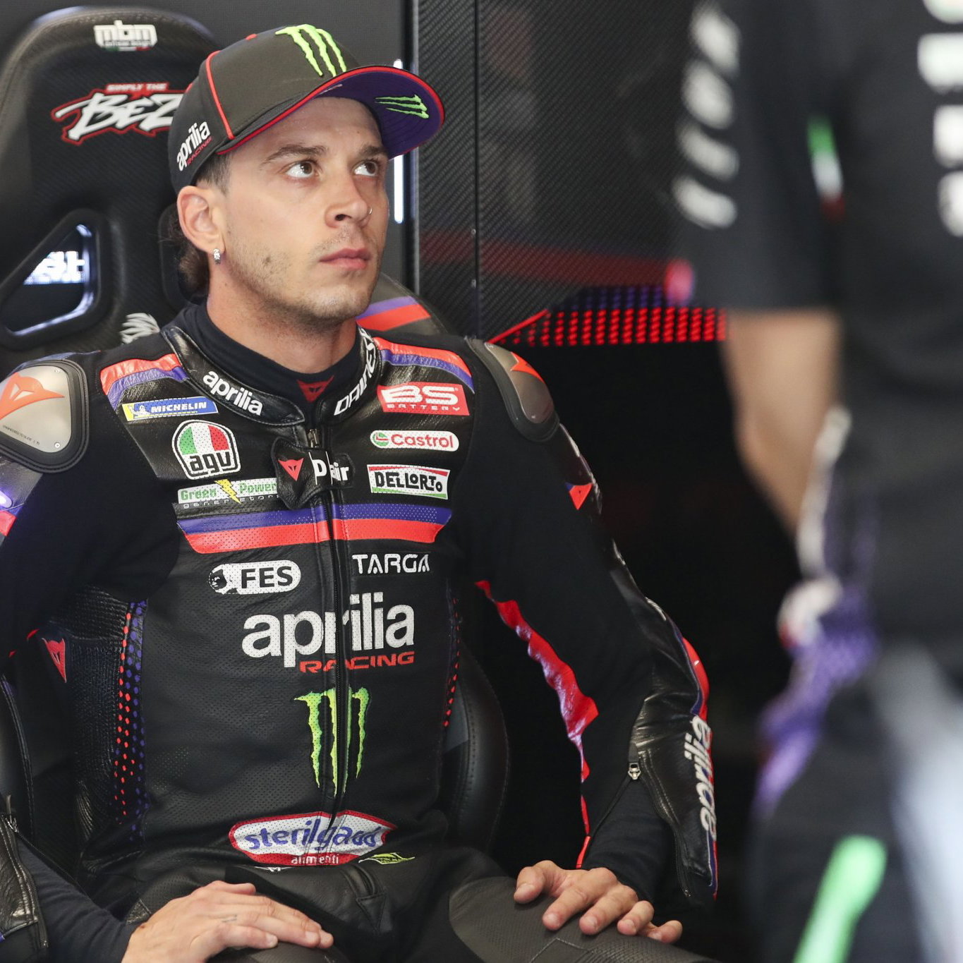 Marco Bezzecchi, 2026 MotoGP Dutch Grand Prix, pit box. Credit: Gold and Goose.