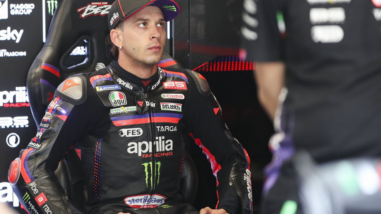Marco Bezzecchi, 2026 MotoGP Dutch Grand Prix, pit box. Credit: Gold and Goose.