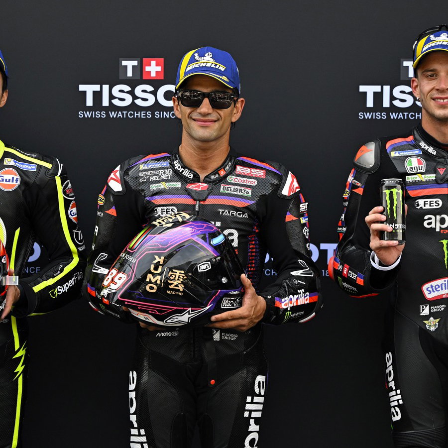 Martin, Ogura, Bezzecchi, qualifying, 2026 Assen MotoGP. 