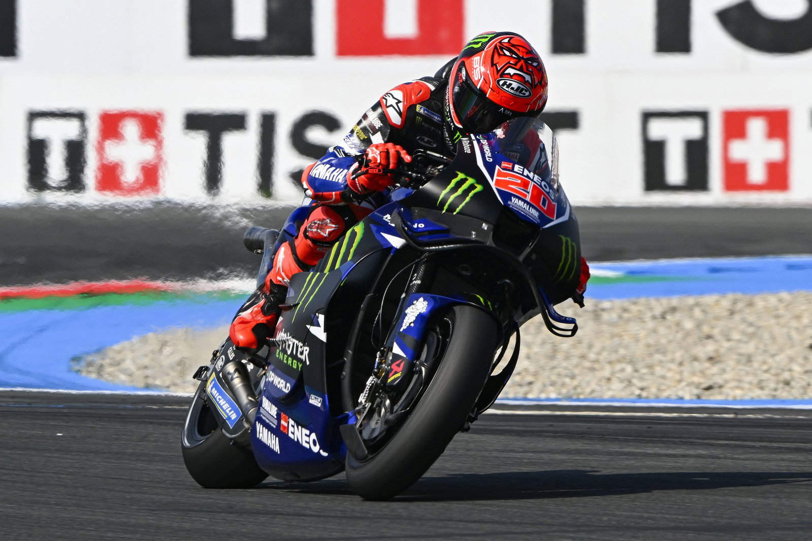 Fabio Quartararo, 2026 MotoGP Dutch Grand Prix, pit box. Credit: Gold and Goose.